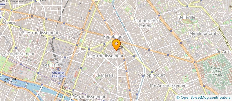 localisation de l'entreprise MADAME ANNE GELIS  PARIS