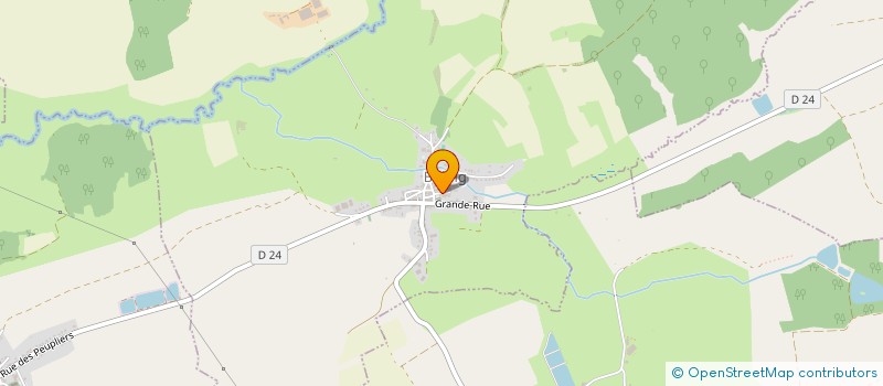 localisation de l'entreprise MADAME ANNE GENAY  BIDING