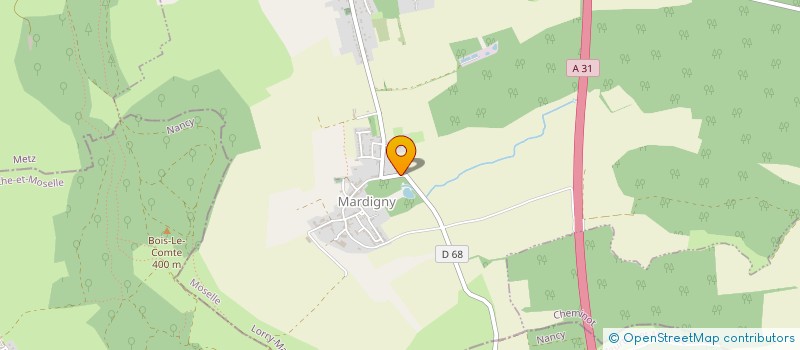 localisation de l'entreprise MADAME ANNE GENOCHIO  LORRY-MARDIGNY