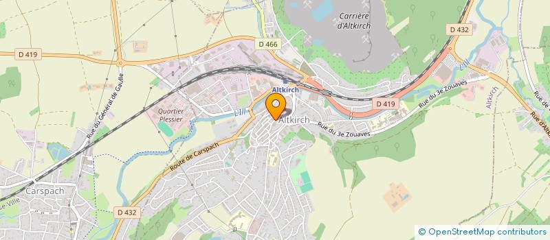 localisation de l'entreprise MADAME ANNE GENTRIC  ALTKIRCH