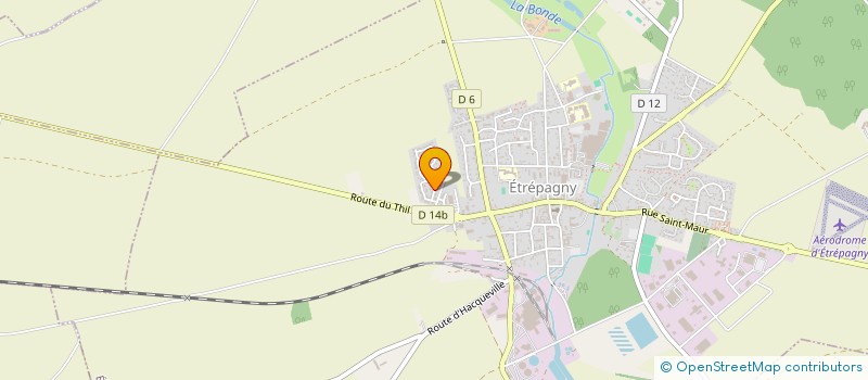 localisation de l'entreprise MADAME ANNE GEOLIER JUDITH à ETREPAGNY