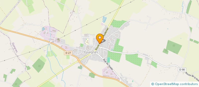 localisation de l'entreprise MADAME ANNE GEORGE  EPAIGNES