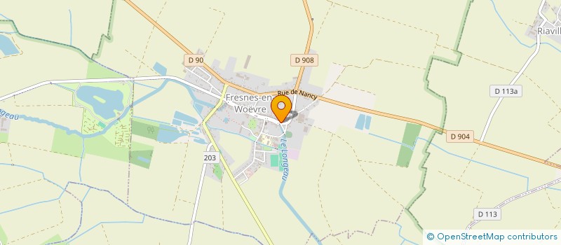 localisation de l'entreprise MADAME ANNE GEORGEN à FRESNES-EN-WOEVRE