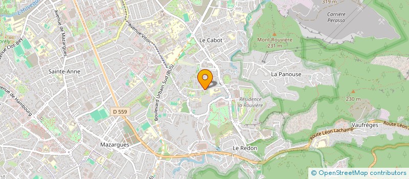 localisation de l'entreprise MADAME ANNE GERBIN à MARSEILLE