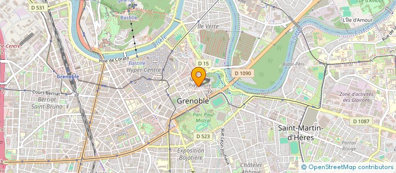 localisation de l'entreprise MADAME ANNE GERVASONI à GRENOBLE