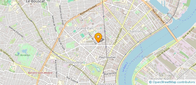 localisation de l'entreprise MADAME ANNE GEZE  BORDEAUX