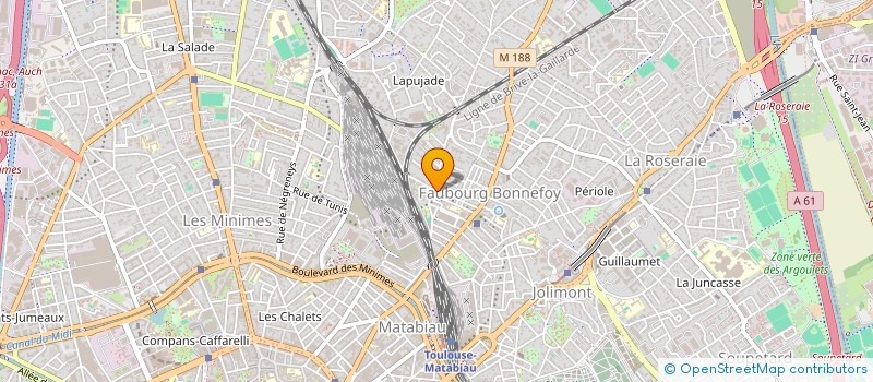 localisation de l'entreprise MADAME ANNE-GHISLAINE ANQUETIL à TOULOUSE