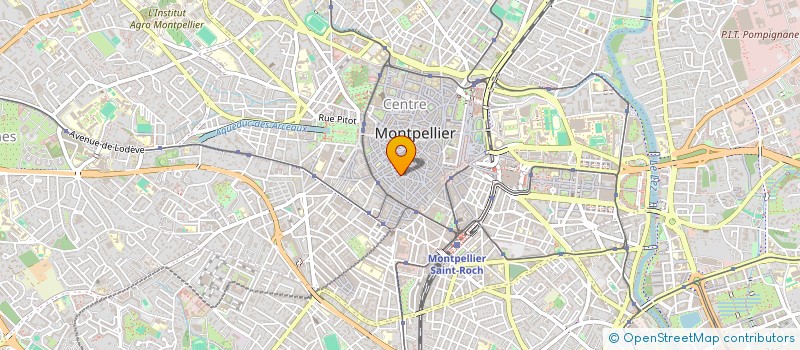 localisation de l'entreprise MADAME ANNE GIELLY à MONTPELLIER