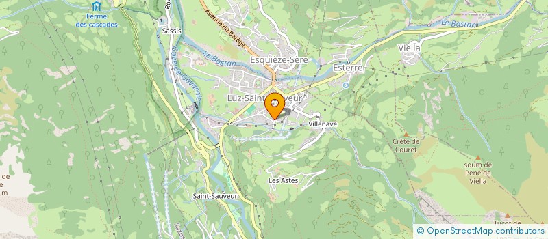 localisation de l'entreprise MADAME ANNE GILARDEAU  LUZ-SAINT-SAUVEUR