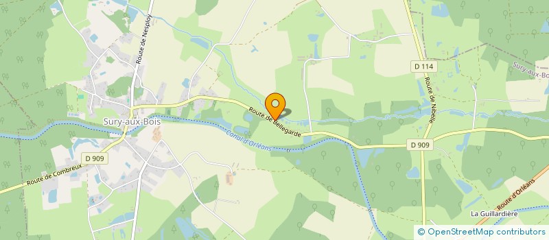 localisation de l'entreprise MADAME ANNE GILBERT à SURY-AUX-BOIS