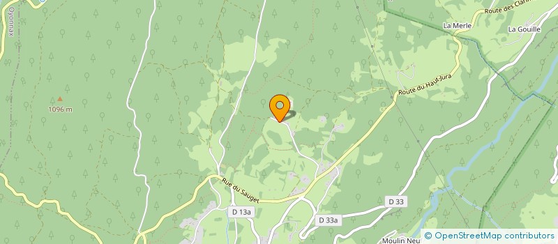 localisation de l'entreprise MADAME ANNE GIRARD  ECHALLON