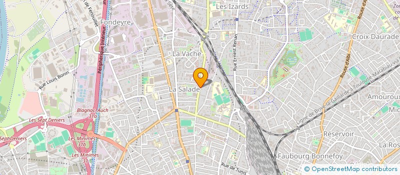 localisation de l'entreprise MADAME ANNE GIRAUD à TOULOUSE