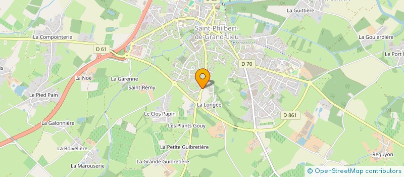 localisation de l'entreprise MADAME ANNE GIRAUDINEAU  SAINT-PHILBERT-DE-GRAND-LIEU