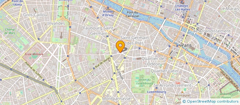 localisation de l'entreprise MADAME ANNE GODARD  PARIS