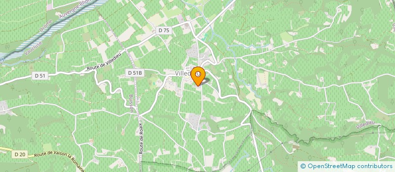 localisation de l'entreprise MADAME ANNE GOFFIN à VILLEDIEU