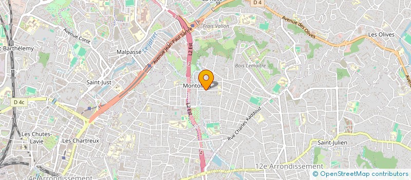 localisation de l'entreprise MADAME ANNE GOINEAU à MARSEILLE