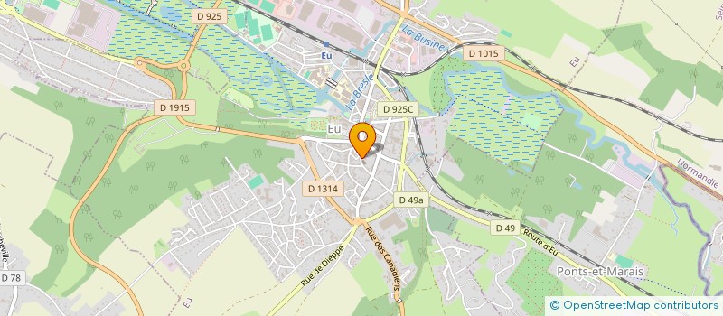 localisation de l'entreprise MADAME ANNE GOMEZ  EU