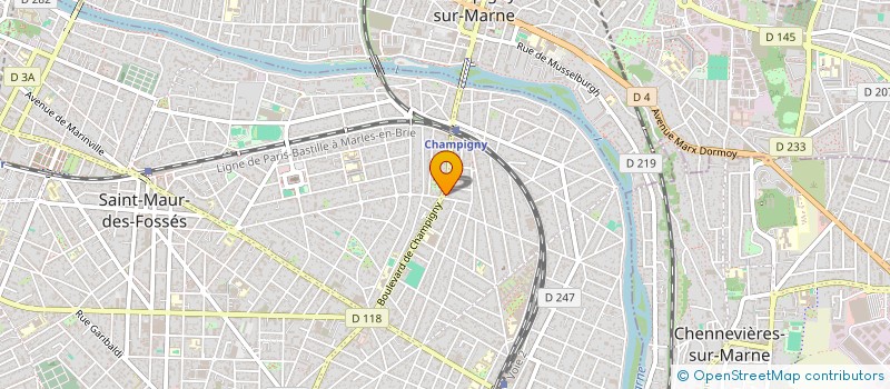 localisation de l'entreprise MADAME ANNE GOUESLARD à SAINT-MAUR-DES-FOSSES