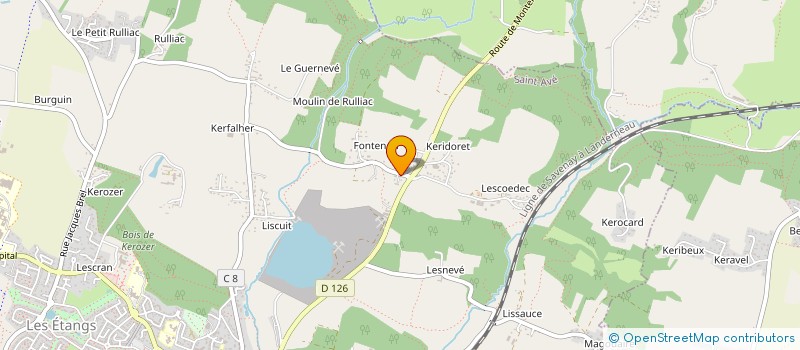 localisation de l'entreprise MADAME ANNE GOULARD  SAINT-AVE