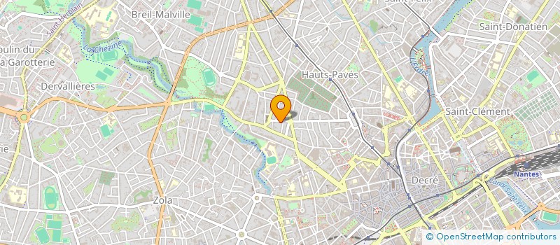 localisation de l'entreprise MADAME ANNE GOULETTE à NANTES