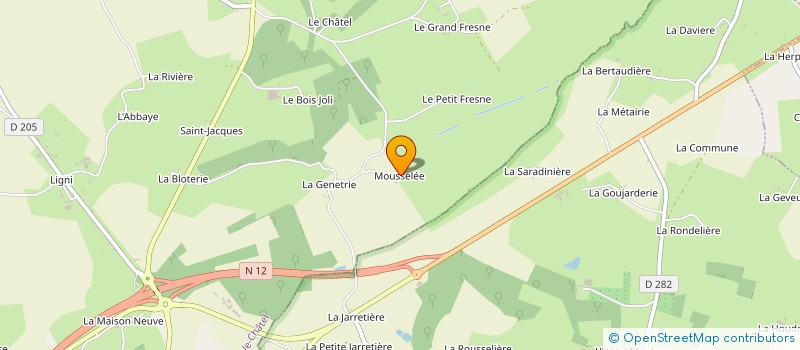 localisation de l'entreprise MADAME ANNE GOURDIOL à SAINT-HILAIRE-LE-CHATEL