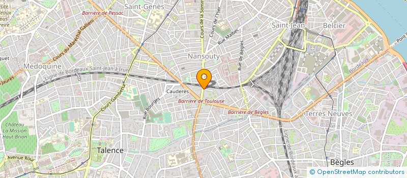 localisation de l'entreprise MADAME ANNE GOUX à BORDEAUX