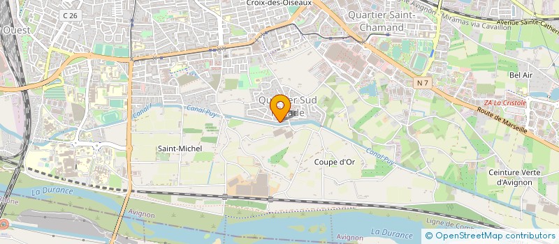 localisation de l'entreprise MADAME ANNE GOYER  AVIGNON