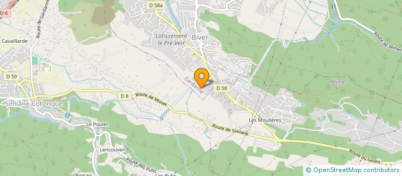 localisation de l'entreprise MADAME ANNE GRANDPIERRE à GARDANNE