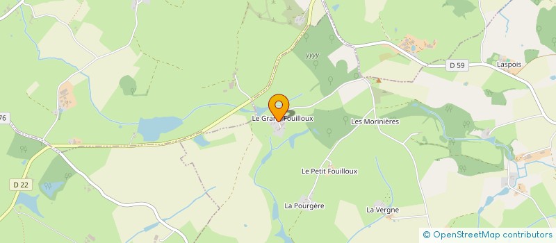 localisation de l'entreprise MADAME ANNE GRANGER à SAINT-MARTIN-DU-FOUILLOUX