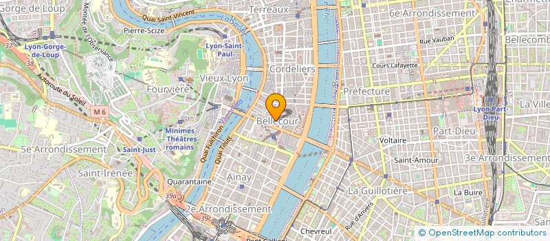 localisation de l'entreprise MADAME ANNE GRANGER  LYON 2EME