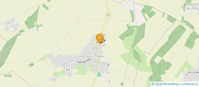 localisation de l'entreprise MADAME ANNE GRANIER  JOUY-SOUS-THELLE