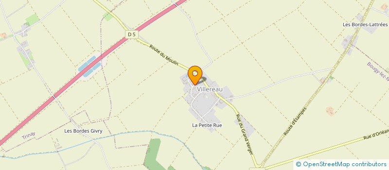 localisation de l'entreprise MADAME ANNE GREFFIN à VILLEREAU