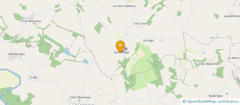 localisation de l'entreprise MADAME ANNE GRENET à SAINT-SORNIN-LA-MARCHE