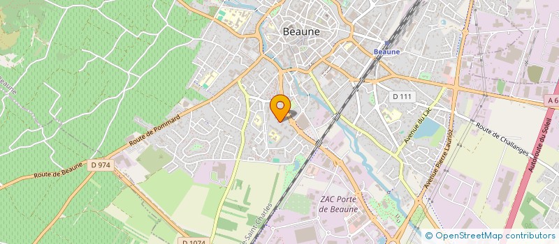 localisation de l'entreprise MADAME ANNE GRESSET à BEAUNE