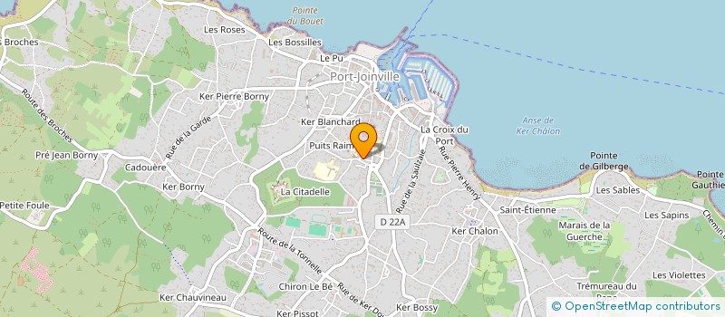 localisation de l'entreprise MADAME ANNE GROISARD  L'ILE-D'YEU