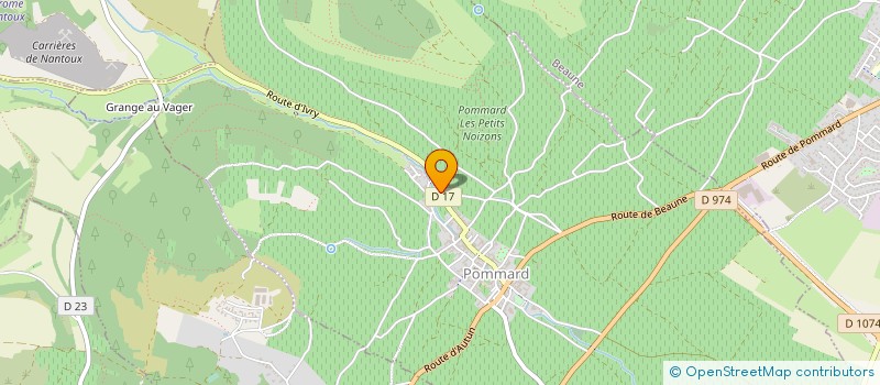 localisation de l'entreprise MADAME ANNE GROS à POMMARD