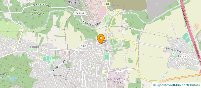 localisation de l'entreprise MADAME ANNE GUADAGNIN à COURTRY