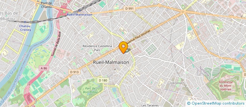 localisation de l'entreprise MADAME ANNE GUERRAULT à RUEIL-MALMAISON