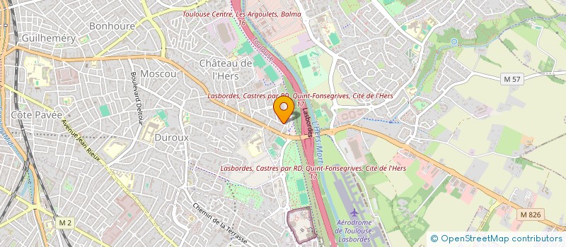 localisation de l'entreprise MADAME ANNE GUERRERO à TOULOUSE