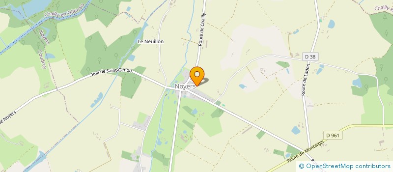 localisation de l'entreprise MADAME ANNE GUEUGNON à NOYERS
