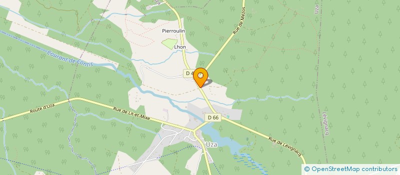 localisation de l'entreprise MADAME ANNE GUIBOUT  UZA