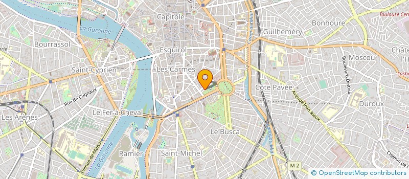 localisation de l'entreprise MADAME ANNE GUICHARD  TOULOUSE