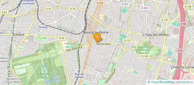 localisation de l'entreprise MADAME ANNE GUIDJOL à BOURG-LA-REINE