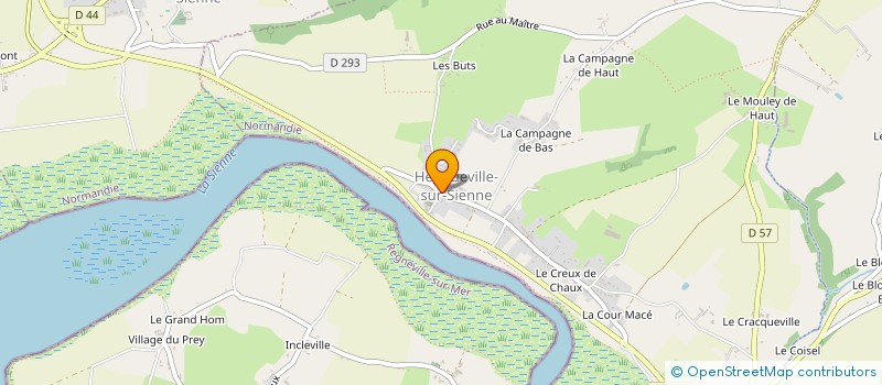 localisation de l'entreprise MADAME ANNE GUIFFARD à HEUGUEVILLE-SUR-SIENNE
