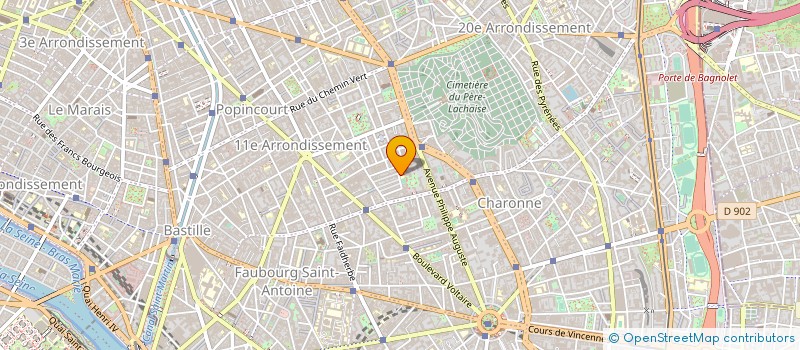 localisation de l'entreprise MADAME ANNE GUILBERT  PARIS