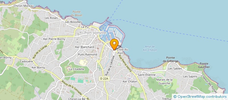 localisation de l'entreprise MADAME ANNE GUILLARD  L'ILE-D'YEU