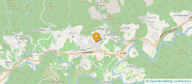 localisation de l'entreprise MADAME ANNE GUILLE à MONS