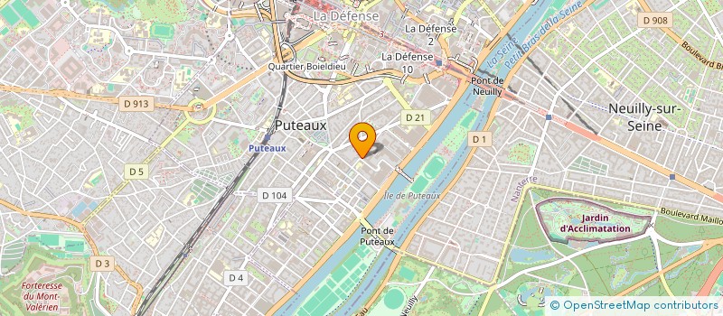 localisation de l'entreprise MADAME ANNE GUILLEGAULT à PUTEAUX