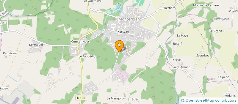 localisation de l'entreprise MADAME ANNE GUILLEMOT  MONTERBLANC