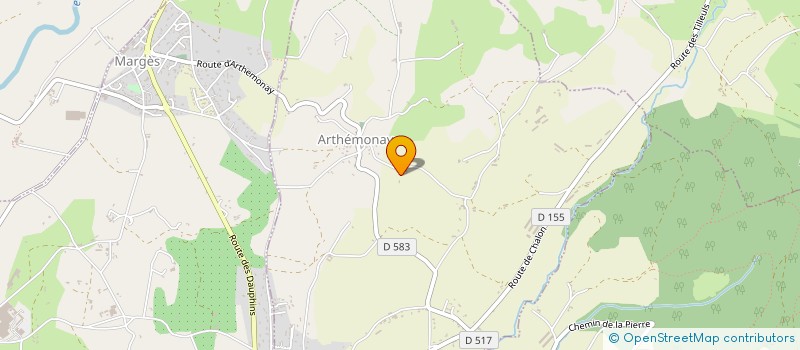 localisation de l'entreprise MADAME ANNE GUILLERMET  SAINT-BARDOUX